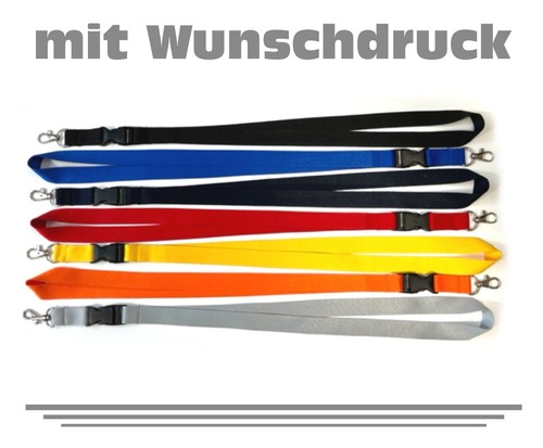 Schlüsselbänder lanyards - schlüsselbänder,