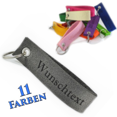 Schlüsselband filz - schlüsselband,